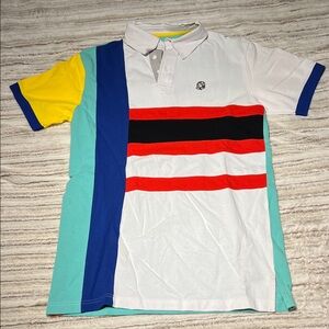 Billionaire Boys Club Shirt with Yellow and Light Blue Accents